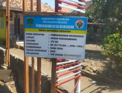 Pemerintah Desa Rejoso Lor telah Menyelesaikan Proyek Pembangunan Paving di Dusun Gedungbendo