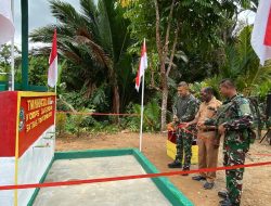 Program TNI Manunggal Air : Penguatan Infrastruktur Air Bersih melalui Pembangunan Sumur Bor di Mindiptana