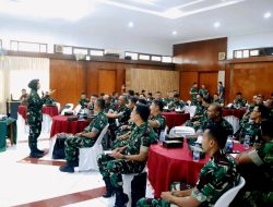 Sosialisasi Jukgar Lingkup Binter Dalam Mendukung Tugas Korem