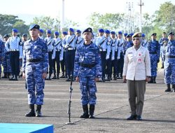 Lanud Sultan Hasanuddin Gelar Upacara 17-an, Pangkoopsudnas : Kembangkan Sikap Adaptif dan Tingkatkan Kesiapsiagaan Serta Profesionalisme