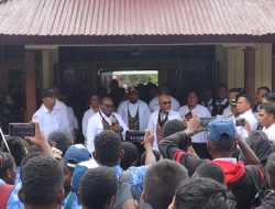 Dandim 1714/Puncak Jaya Dampingi Gubernur, Wakil Gubernur Beserta 8 Bupati Papua Tengah di Puncak Jaya