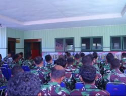 Demi Kelancaran Tugas di Wilayah, Dandim Gelar Jam Komandan Kepada Seluruh Anggota Kodim 1714/Puncak Jaya