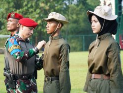 1.000 Siswa-siswi SMK Ikuti Gelombang 2 Korps Kadet Republik Indonesia di Batalyon 13 Kopassus, Bogor