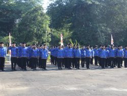 Jelang Peringatan HUT Ke-80 Tentara Nasional Indonesia, Personel Lanud Sultan Hasanuddin Ziarah Nasional Ke TMP Panaikang