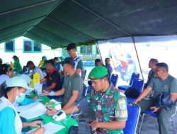 Peduli Dengan Kesehatan Anggota Kodim 1714/PJ Laksanakan Kegiatan CKG