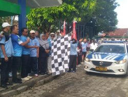 SMPN1 Kalianda Gelar Jalan Sehat, Meriahkan HUT Ke- 65 dengan Semangat Kebersamaan