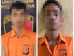 Dua Pelaku Pencurian di Natar di tangkap Polisi, Rekaman CCTV Jadi Petunjuk Kunci