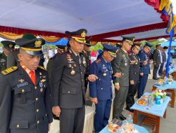 Kenang Jasa Para Pahlawan, Kodim 1710/Mimika Bersama Satuan TNI Di Mimika Gelar Upacara Tabur Bunga Dalam Rangka HUT Ke-80 TNI Tahun 2025