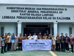 Kolaborasi Penguatan Zona Integritas: Lapas Kalianda Sambut Kunjungan Studi Tiru Lapas Tanjung Raja