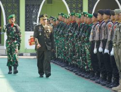 Kodim Bojonegoro Gelar Upacara Peringatan HUT Ke- 80 TNI