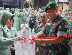 Kunjungi Koramil Kanor, Dandim Bojonegoro Resmikan Musholla Sangkan Paran