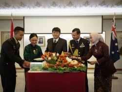 Peringatan HUT Ke-80 Tentara Nasional Indonesia di KBRI Canberra