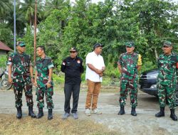 Tim Wasev TMMD ke-126 Tinjau Langsung Progres Pembangunan di Oba Selatan