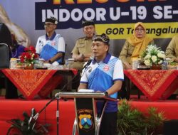 Kapolresta Banyuwangi Buka Kejurprov Bola Voli U-19 Jawa Timur 2025 di GOR Tawang Alun