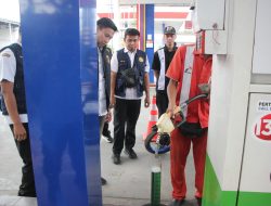 Unit Tipidter Satreskrim Polres Tuban Laksanakan Inspeksi Mendadak di Sejumlah SPBU