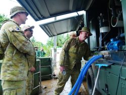 Dari Sungai Keruh Ke Mata Air Kehidupan: Bukti Modernisasi TNI di Bhakti Kanyini Ausindo 2025