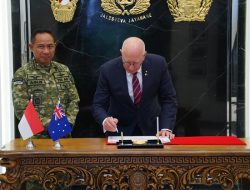 Panglima TNI dan Mantan Gubernur Jenderal Australia Bahas Penguatan Kerja Sama Pertahanan