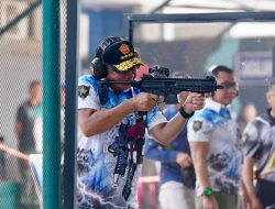 Panglima TNI Hadiri Kejuaraan Menembak Kasau Cup 2025 di Brigade Parako I Pasgat