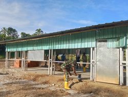 TMMD ke-126 di Kampung Babak, Semangat Gotong Royong Terus Mengalir
