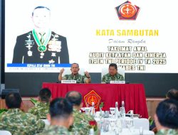 Kasum TNI Buka Taklimat Awal Audit Ketaatan dan Kinerja Itjen TNI Periode IV TA 2025