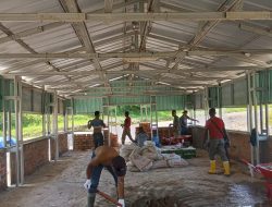 TMMD ke-126 Kodim 1810/Tambrauw Terus Genjot Pembangunan Gereja Advent di Kampung Babak