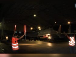 Tingkatkan Profisiensi Penerbang, Lanud Sultan Hasanuddin Gelar Latihan Terbang Malam