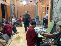 ‎SH Terate Cabang Bojonegoro Lakukan Giat Donor Darah di Padepokan