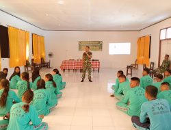 Satgas TMMD ke-126 Berikan Penyuluhan Bahaya Radikalisme dan Terorisme kepada Siswa SMA