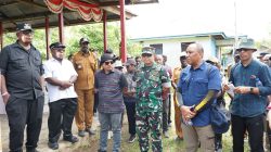 Wujud Sinergitas, Dandim 1710/Mimika Dampingi Bupati Timika Laksanakan Kunker ke Kampung Uta