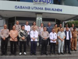 Korlantas Polri Lakukan Survei Persiapan Angkutan Natal dan Tahun Baru di Bakauheni