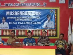 Desa Palembapang Gelar Musrenbangdes 2026, Wujudkan Pembangunan Maju dan Mandiri