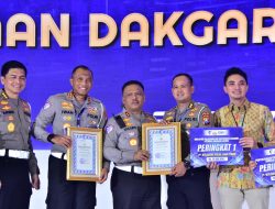 Ditlantas Polda Jatim Raih Penghargaan Juara II Zona A dari Korlantas Polri atas Keaktifan Program Polantas Menyapa