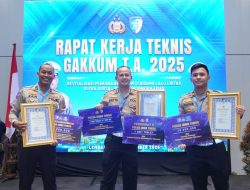 Ditlantas Polda Jatim Raih Sejumlah Prestasi di Rakernis Gakkum 2025, Sat PJR dan Polresta Banyuwangi Masuk Daftar Terbaik