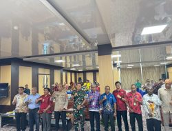 Dandim 1710/Mimika Hadiri Kegiatan Seminar Akhir Studi Kelayakan Pembentukan Daerah Otonomi Baru (DOB)