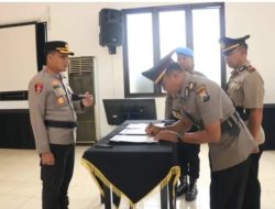 Sertijab Kapolsek Jajaran Polresta Banyuwangi, Kapolresta Kombes Rama Samtama Tekankan Penguatan Pelayanan dan Semangat Polri Presisi