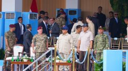 Panglima TNI Dampingi Presiden RI dan Raja Yordania Saksikan Demonstrasi Joint Drone Exercise