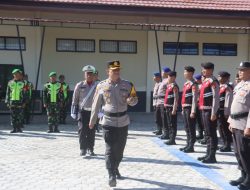 Polres Lampung Selatan Gelar Apel Pasukan Operasi Zebra Krakatau 2025
