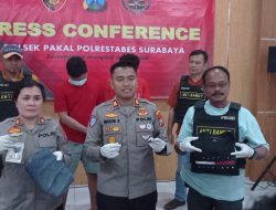 Dua bandit Curanmor di Perumahan Dreamland Surabaya ditangkap polisi