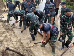TNI Gerak Cepat di Aceh: Evakuasi, Bantuan Logistik, dan Posko Kesehatan Dimaksimalkan