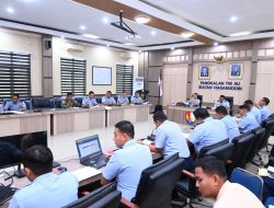 Danlanud Sultan Hasanuddin Pimpin Rakor UKP Dan TOA/TOD Periode April 2026