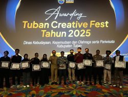 Membuka Peluang Baru: Awarding Tuban Creative Fest 2025 Sukses Dorong Daya Saing dan Kolaborasi Ekonomi Kreatif