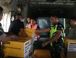 Pesawat TNI AU Pembawa Bantuan Darurat Tiba di Aceh dan Sumatera Barat