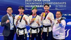 Tim Poomsae Putra Raih Prestasi Gemilang di China Open Taekwondo Championship 2025
