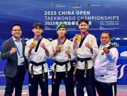 Tim Poomsae Putra Raih Prestasi Gemilang di China Open Taekwondo Championship 2025