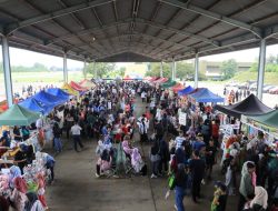 Ribuan Warga Masyarakat Meriahkan Open Base Lanud Sultan Hasanuddin 2025