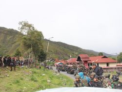 TNI–Polri Gelar Patroli Gabungan Perketat Keamanan Puncak Jaya