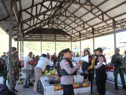 TNI-Polri Patroli Gabungan, Guna Wujudkan Kab. Puncak Jaya Aman, Tentram dan Damai Dalam Perayaan Natal 2025