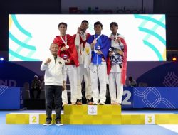 Atlet Taekwondo Indonesia Arya Danu Susilo Tambah 1 Medali Emas SEA Games 2025 di Thailand