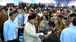 Panglima TNI Hadiri Peresmian Akad Massal 50.030 Unit Rumah Subsidi FLPP oleh Presiden RI