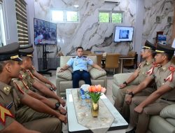 Danlanud Sultan Hasanuddin Terima Kunjungan Silaturahmi Taruna AAU Asal Makassar